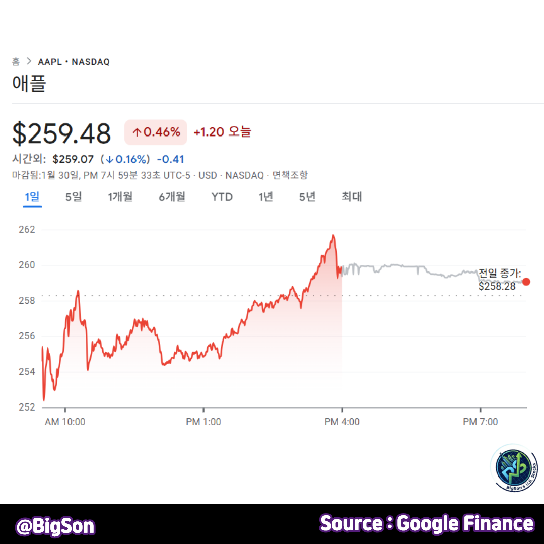 애플(AAPL) 주가 차트