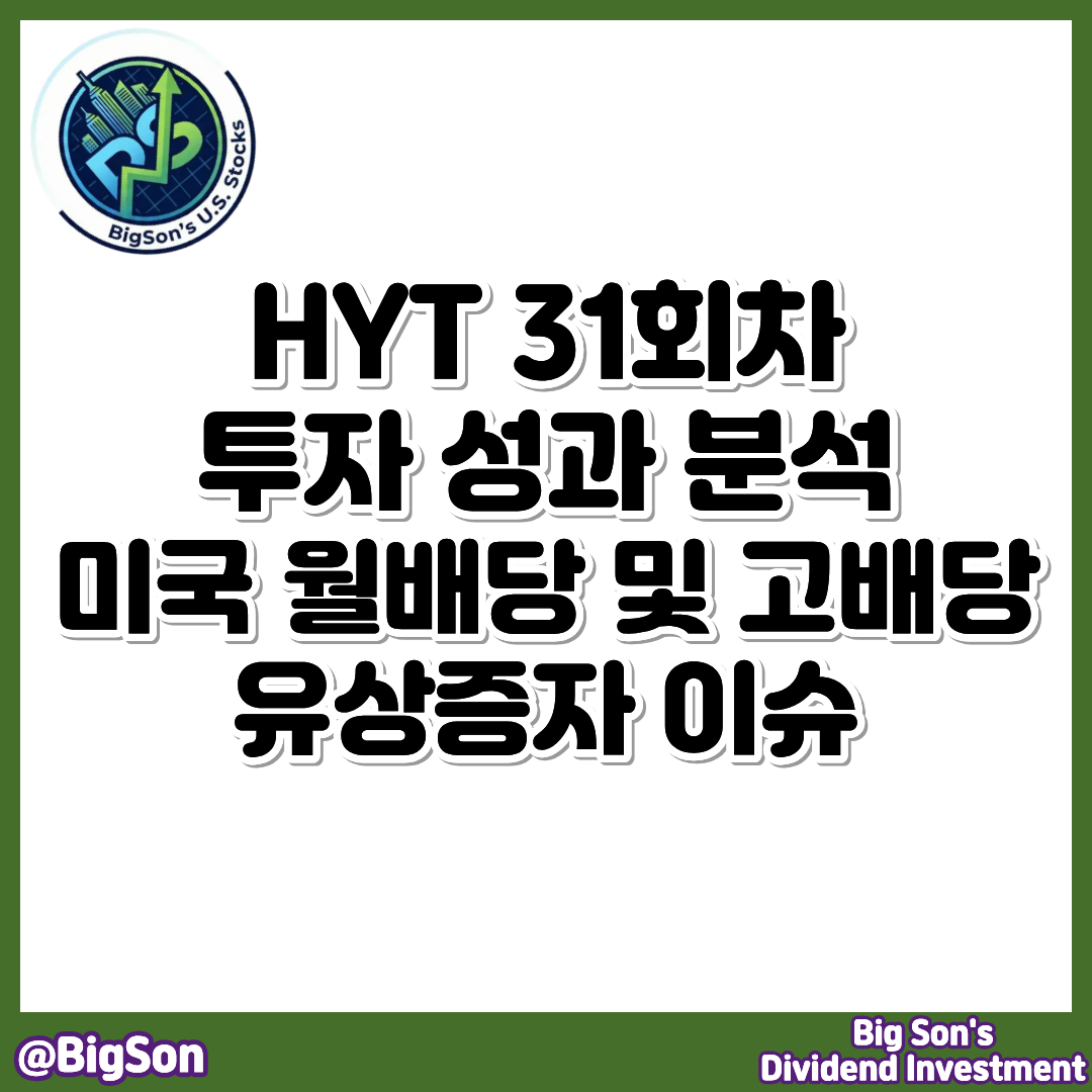 HYT 31회차 투자 성과 분석