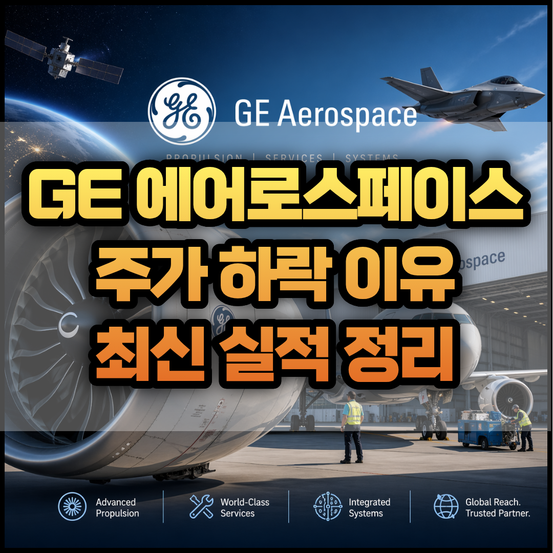 GE 에어로스페이스 실적 발표 이후 주가 하락의 이유 썸네일