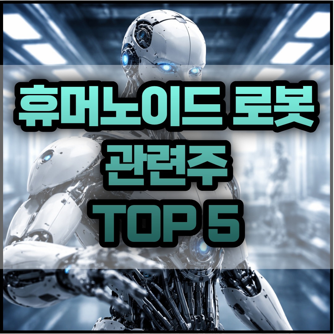 휴머노이드 로봇 관련주 TOP 5 썸네일