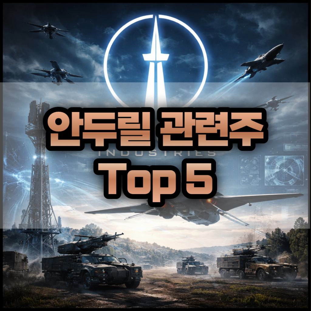 안두릴 관련주 Top5